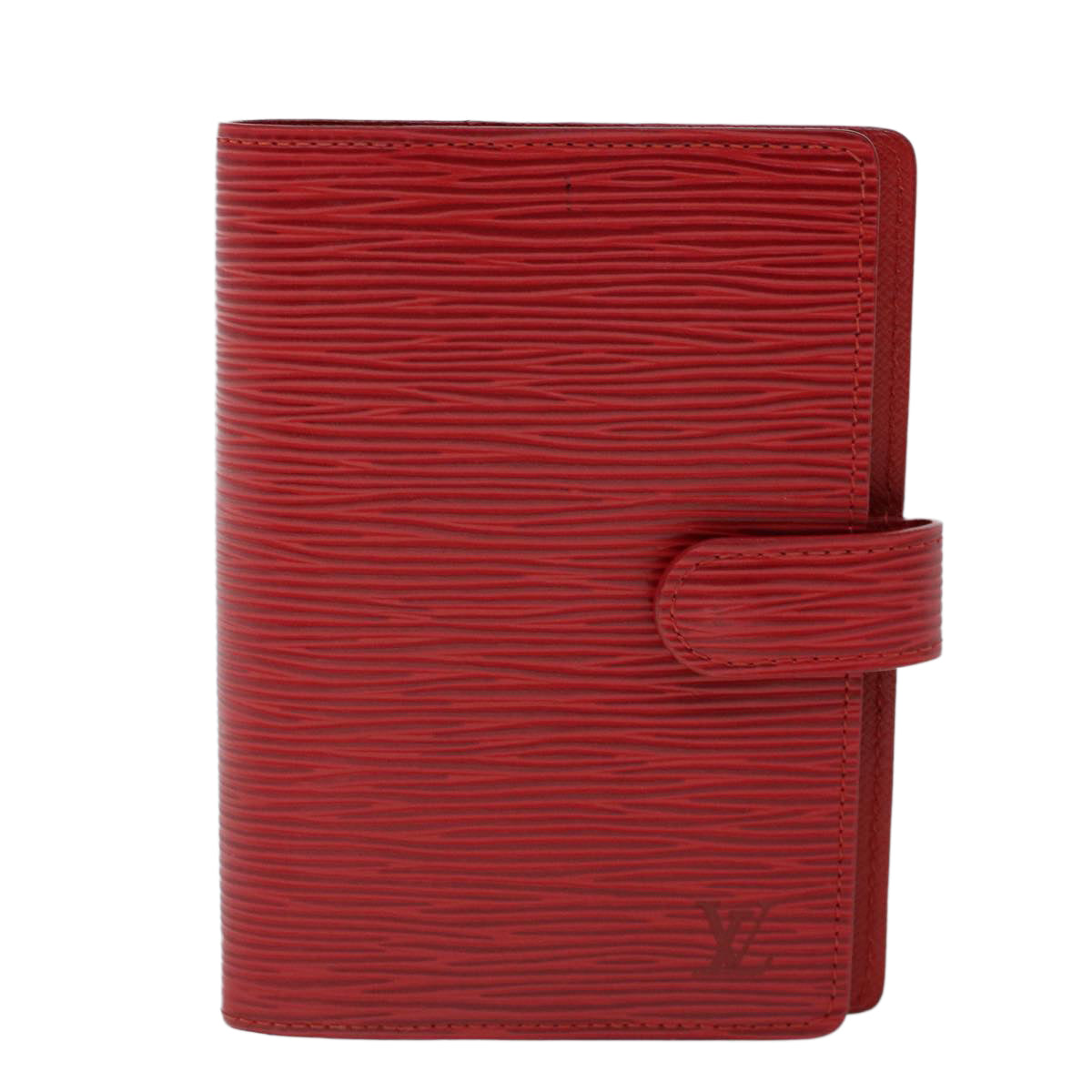 LOUIS VUITTON Epi Agenda PM Day Planner Cover Red R20057 LV Auth 53801