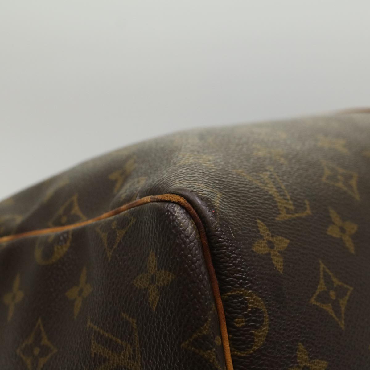 LOUIS VUITTON Monogram Keepall 55 Boston Bag M41424 LV Auth 53849