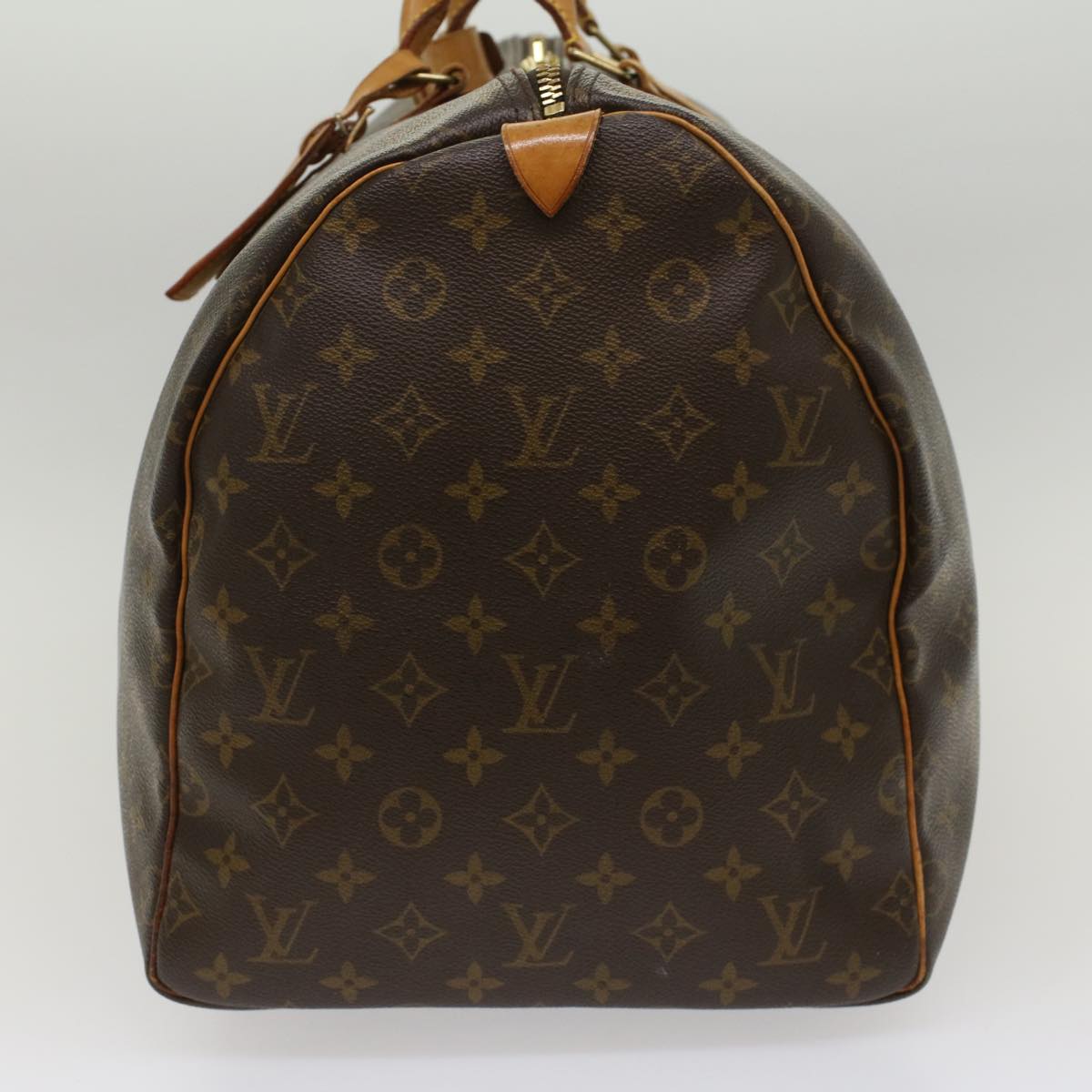 LOUIS VUITTON Monogram Keepall 55 Boston Bag M41424 LV Auth 53849