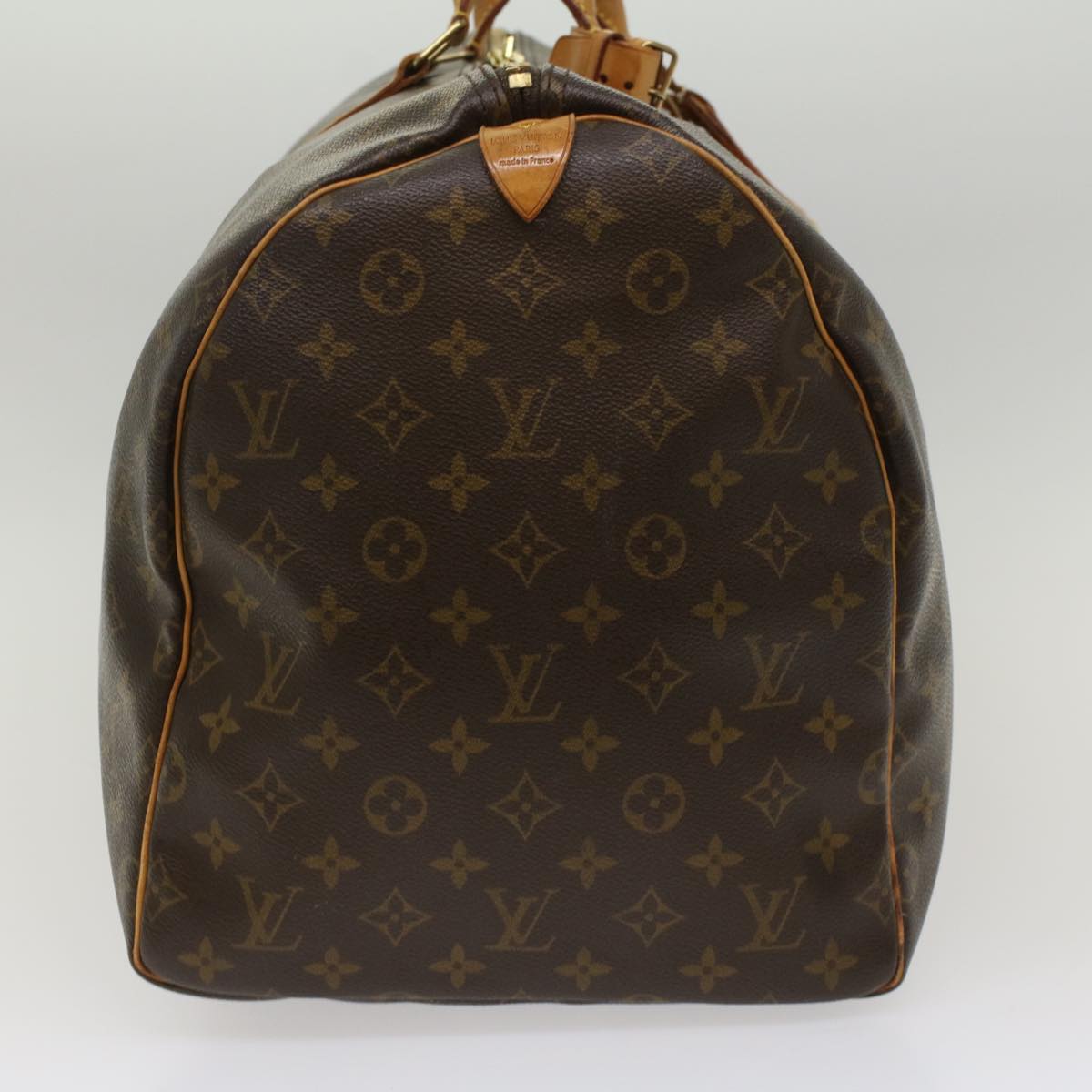 LOUIS VUITTON Monogram Keepall 55 Boston Bag M41424 LV Auth 53849