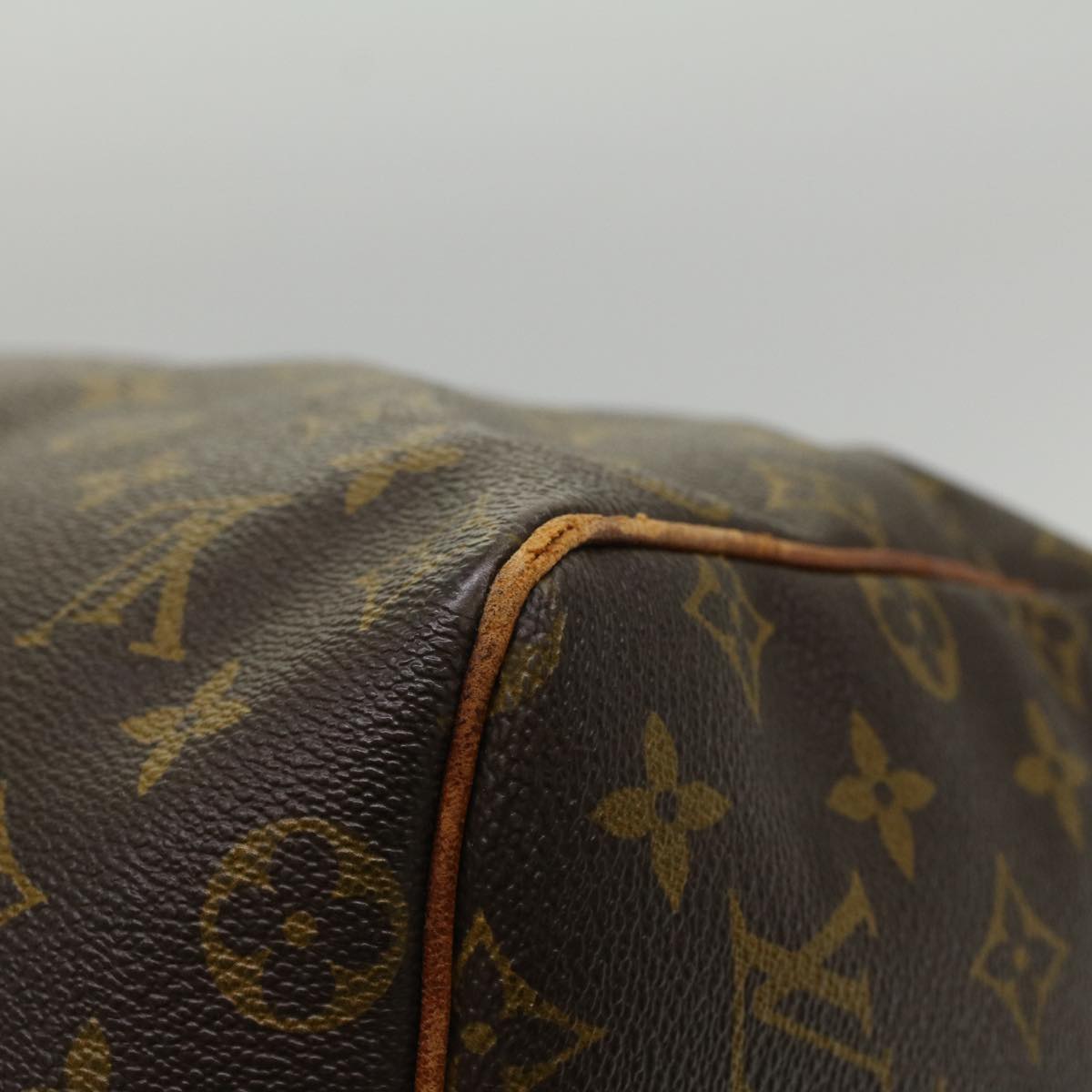 LOUIS VUITTON Monogram Keepall 55 Boston Bag M41424 LV Auth 53850