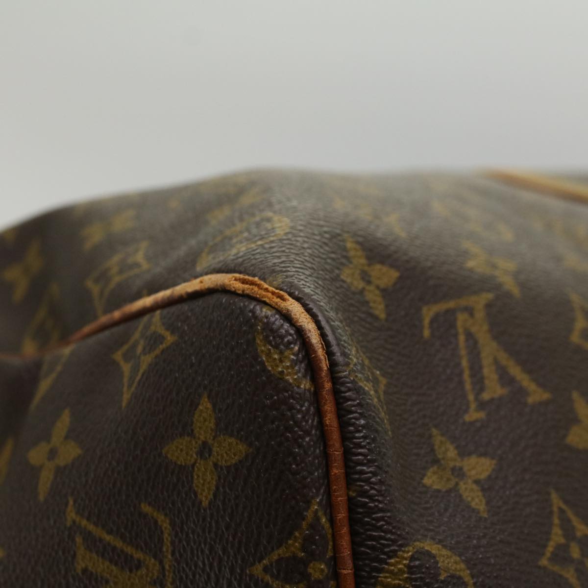 LOUIS VUITTON Monogram Keepall 55 Boston Bag M41424 LV Auth 53850