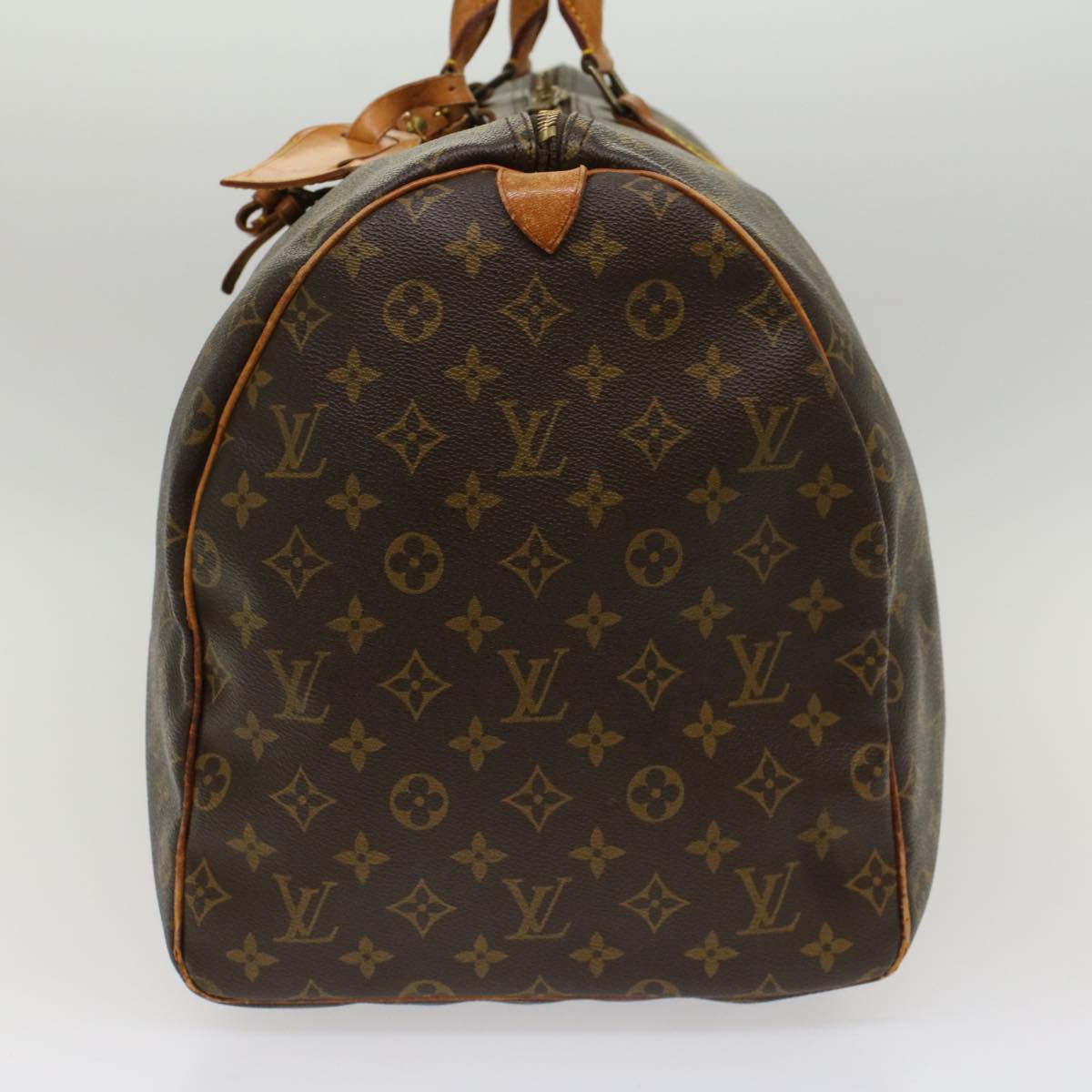 LOUIS VUITTON Monogram Keepall 55 Boston Bag M41424 LV Auth 53850