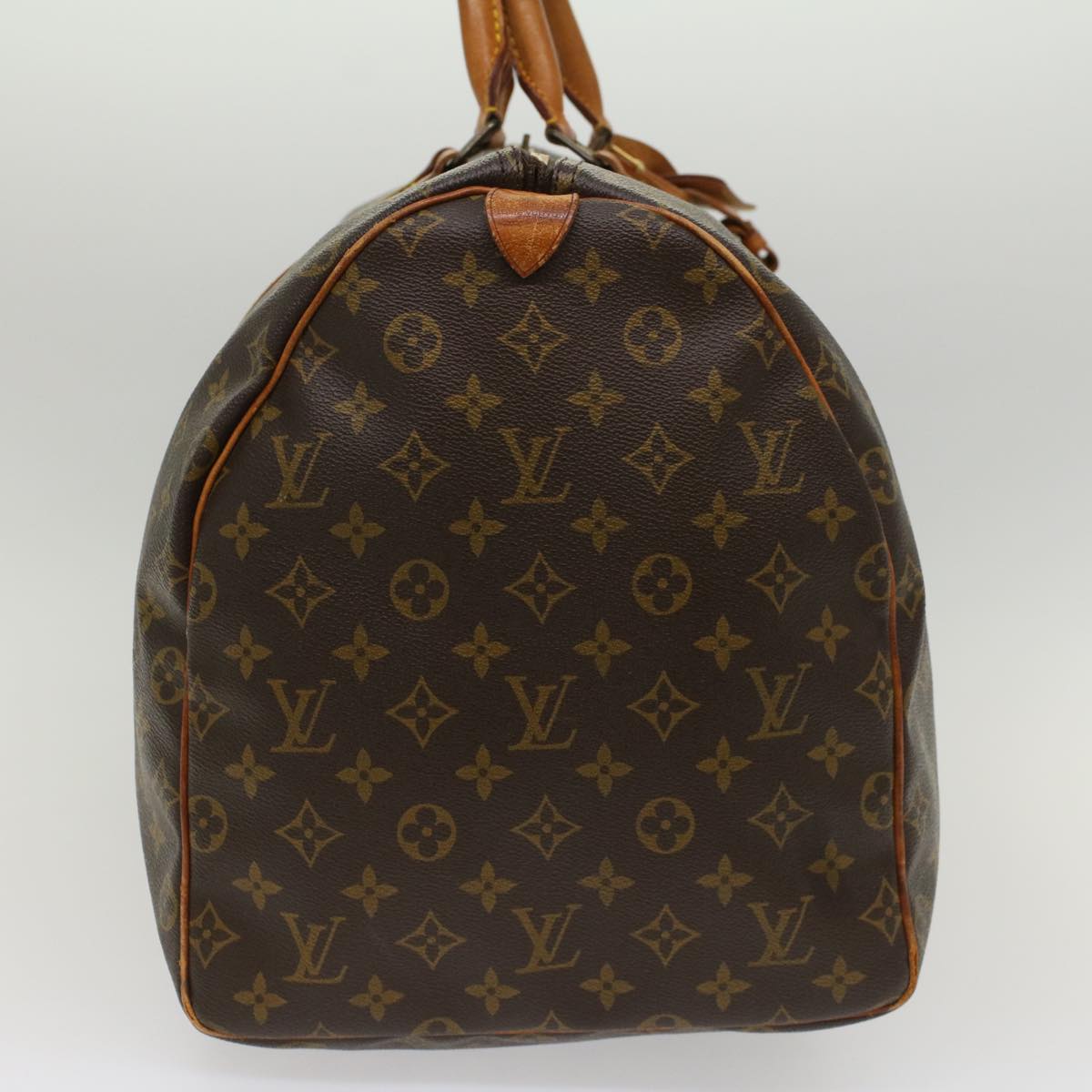 LOUIS VUITTON Monogram Keepall 55 Boston Bag M41424 LV Auth 53850