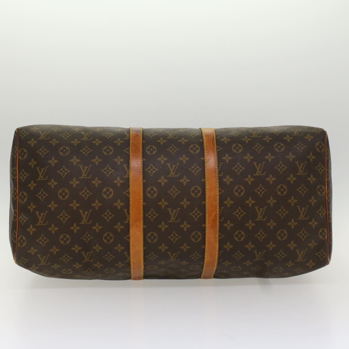 LOUIS VUITTON Monogram Keepall 55 Boston Bag M41424 LV Auth 53850