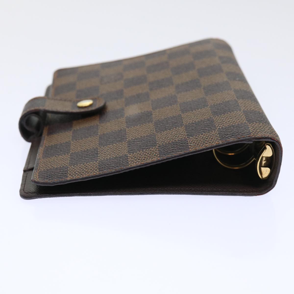 LOUIS VUITTON Damier Ebene Agenda MM Day Planner Cover R20240 LV Auth 53872