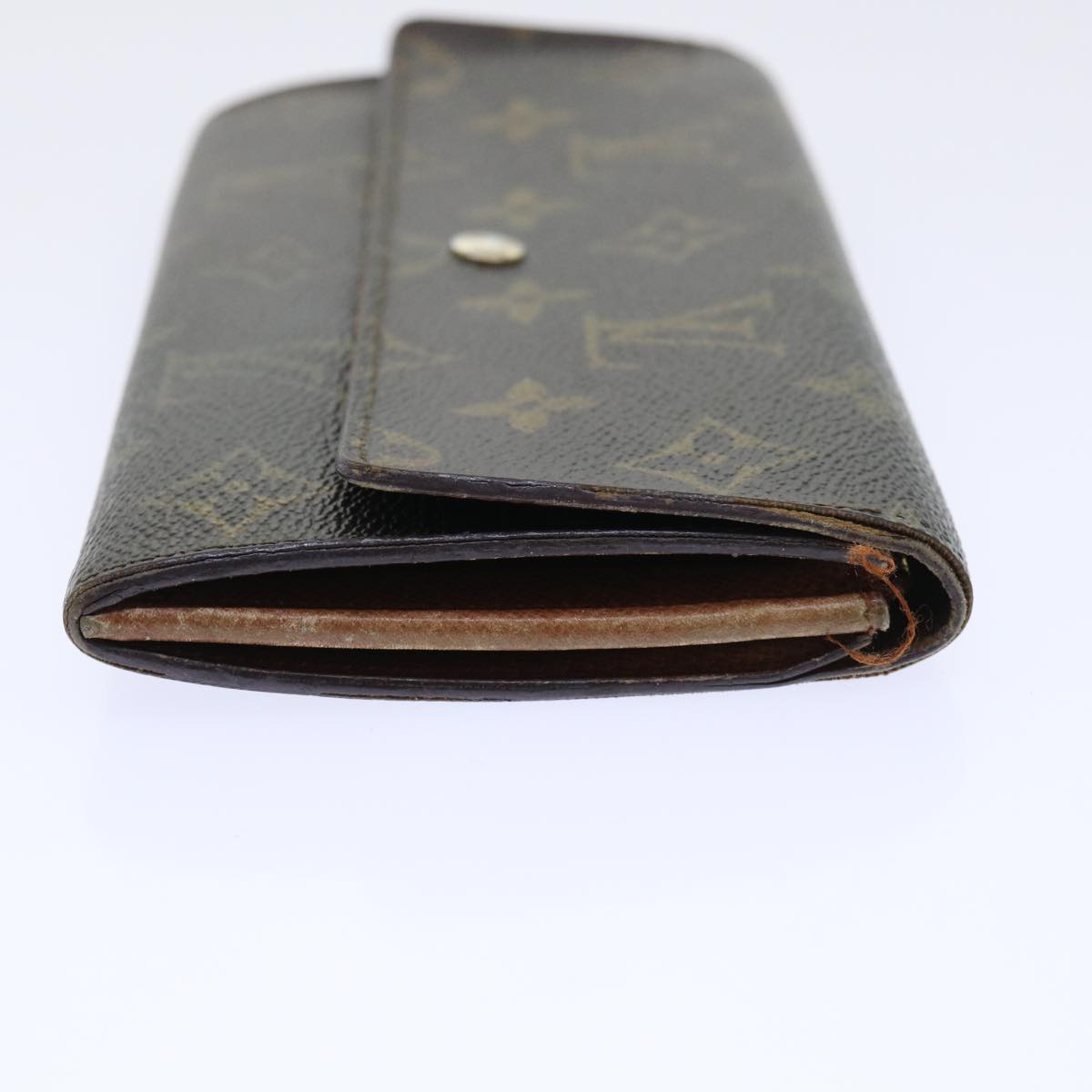 LOUIS VUITTON Monogram Pochette Porte Monnaie Credit Wallet M61725 Auth 53915