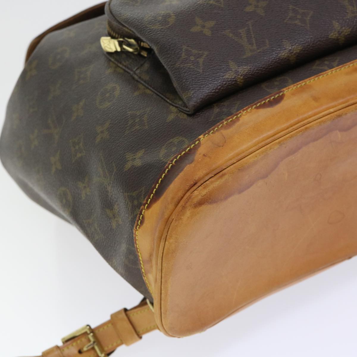 LOUIS VUITTON Monogram Montsouris GM Backpack M51135 LV Auth 53925