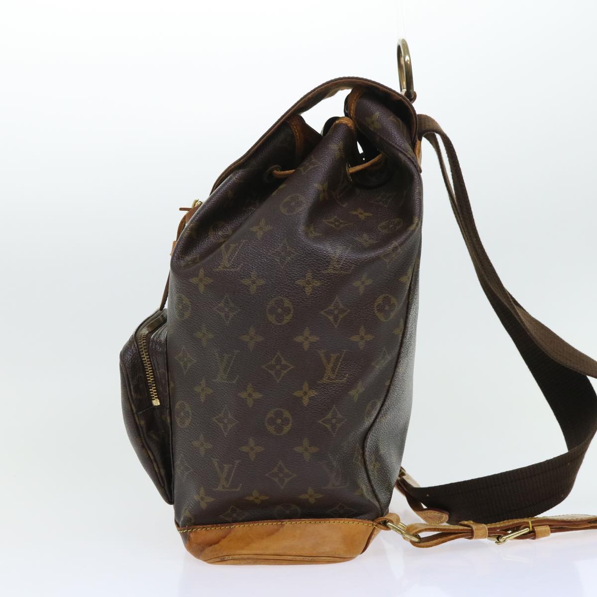 LOUIS VUITTON Monogram Montsouris GM Backpack M51135 LV Auth 53925