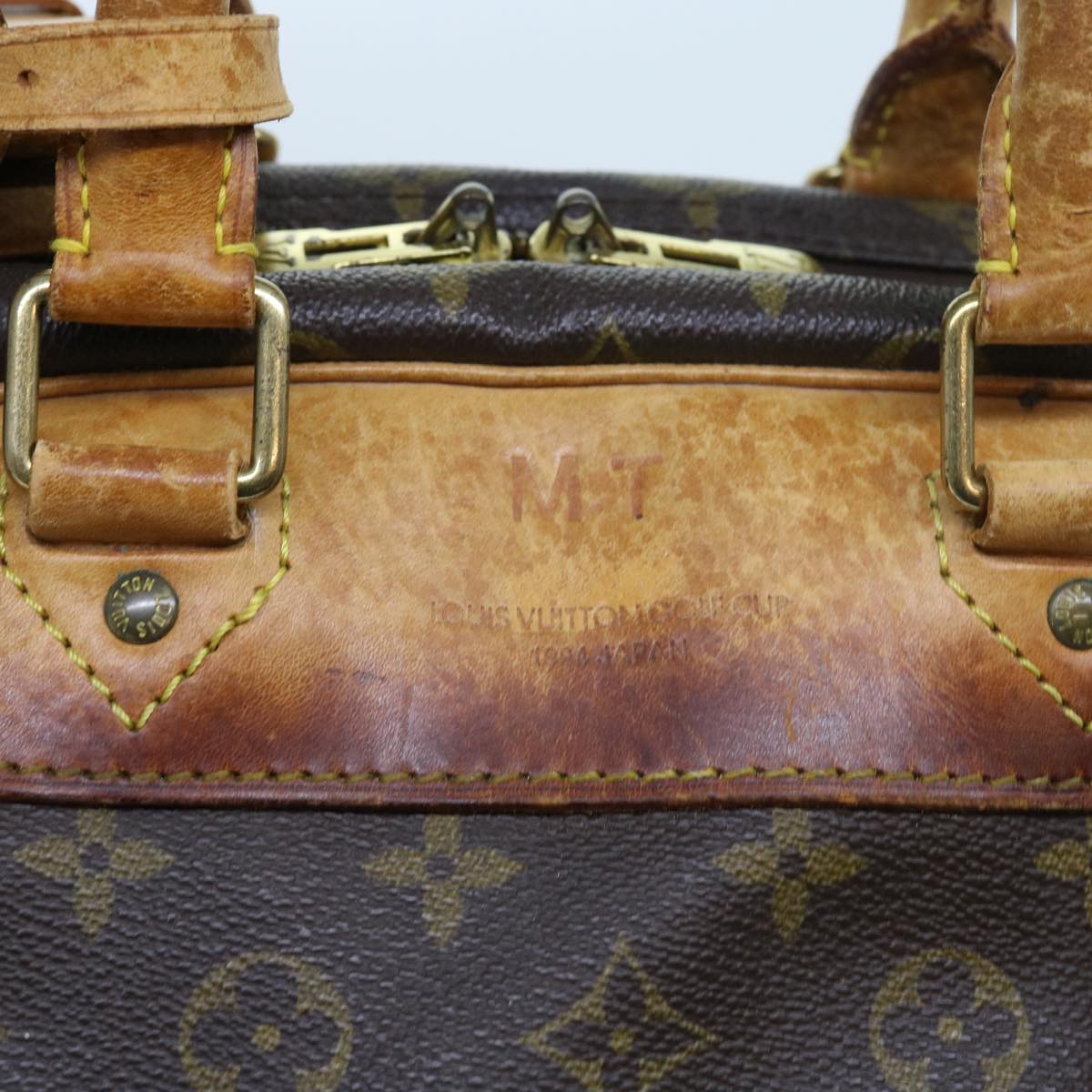 LOUIS VUITTON Monogram Evasion Boston Bag M41443 LV Auth 53993