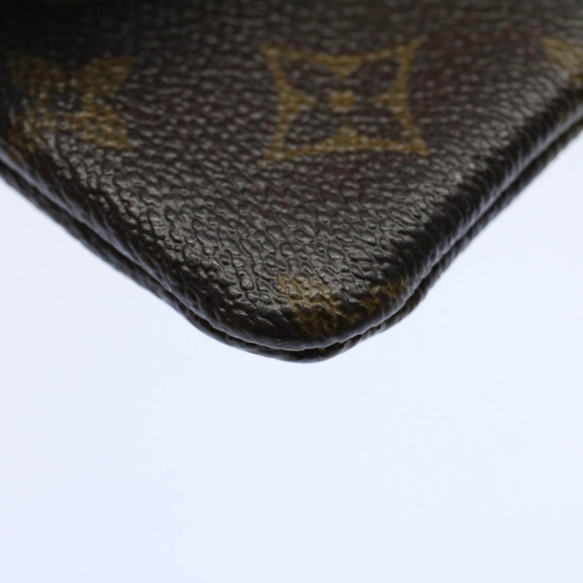 LOUIS VUITTON Monogram Pochette Cles Coin Purse M62650 LV Auth 54057