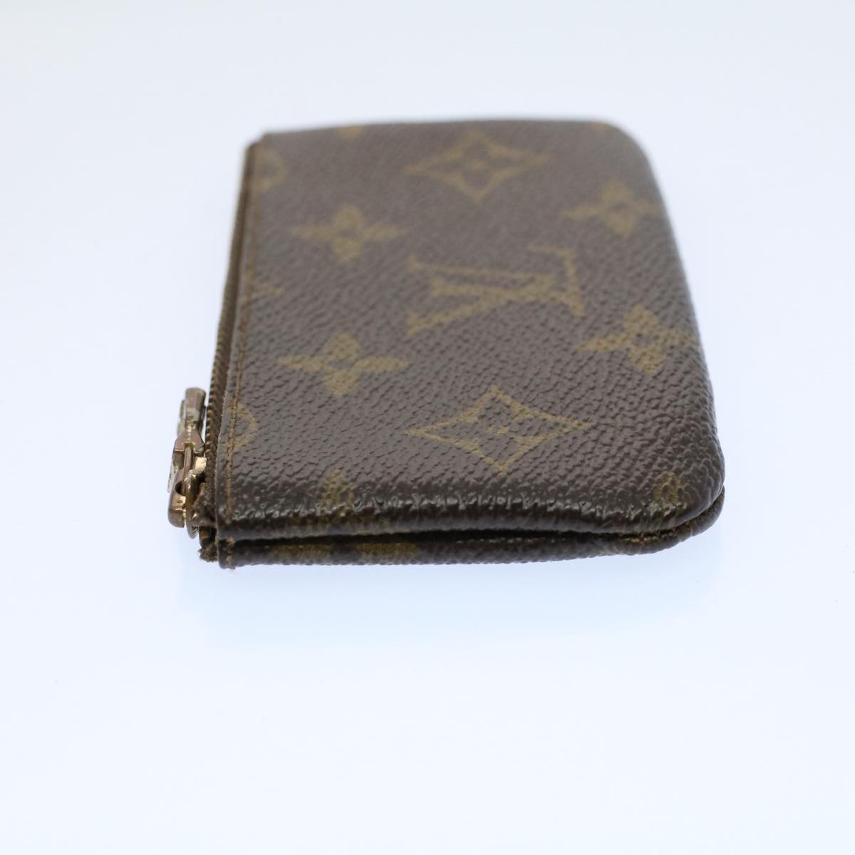 LOUIS VUITTON Monogram Pochette Cles Coin Purse M62650 LV Auth 54057