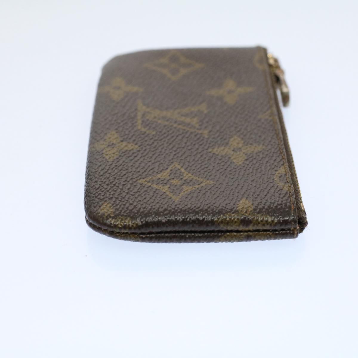 LOUIS VUITTON Monogram Pochette Cles Coin Purse M62650 LV Auth 54057