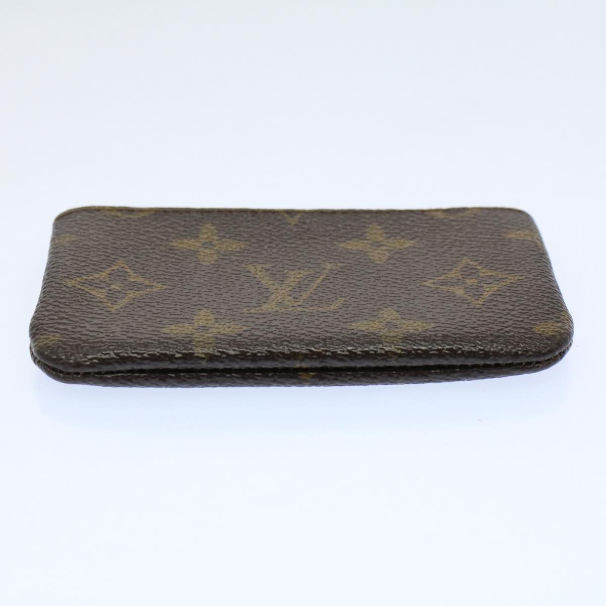 LOUIS VUITTON Monogram Pochette Cles Coin Purse M62650 LV Auth 54057