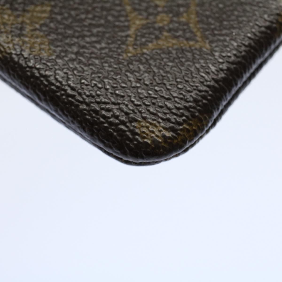 LOUIS VUITTON Monogram Pochette Cles Coin Purse M62650 LV Auth 54057