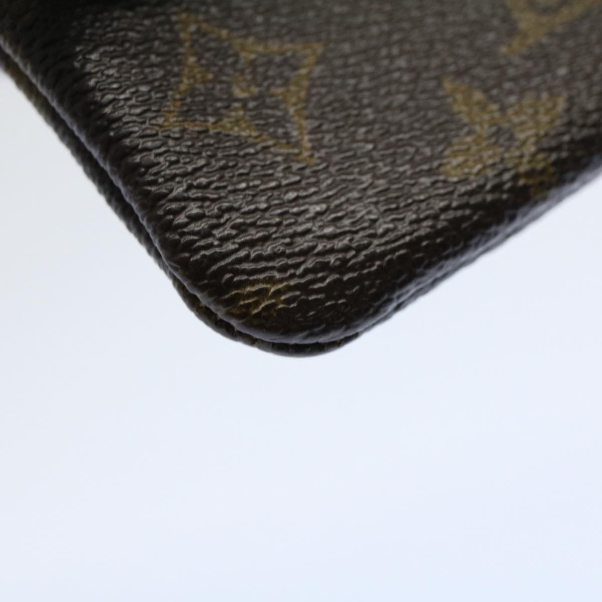 LOUIS VUITTON Monogram Pochette Cles Coin Purse M62650 LV Auth 54057