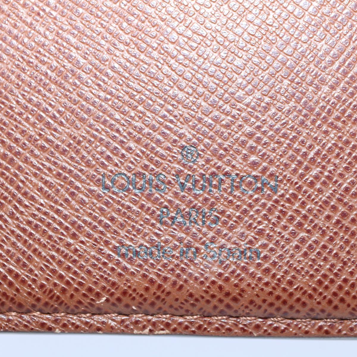 LOUIS VUITTON Monogram Portefeuille Viennois Bifold Wallet M61674 Auth 54070