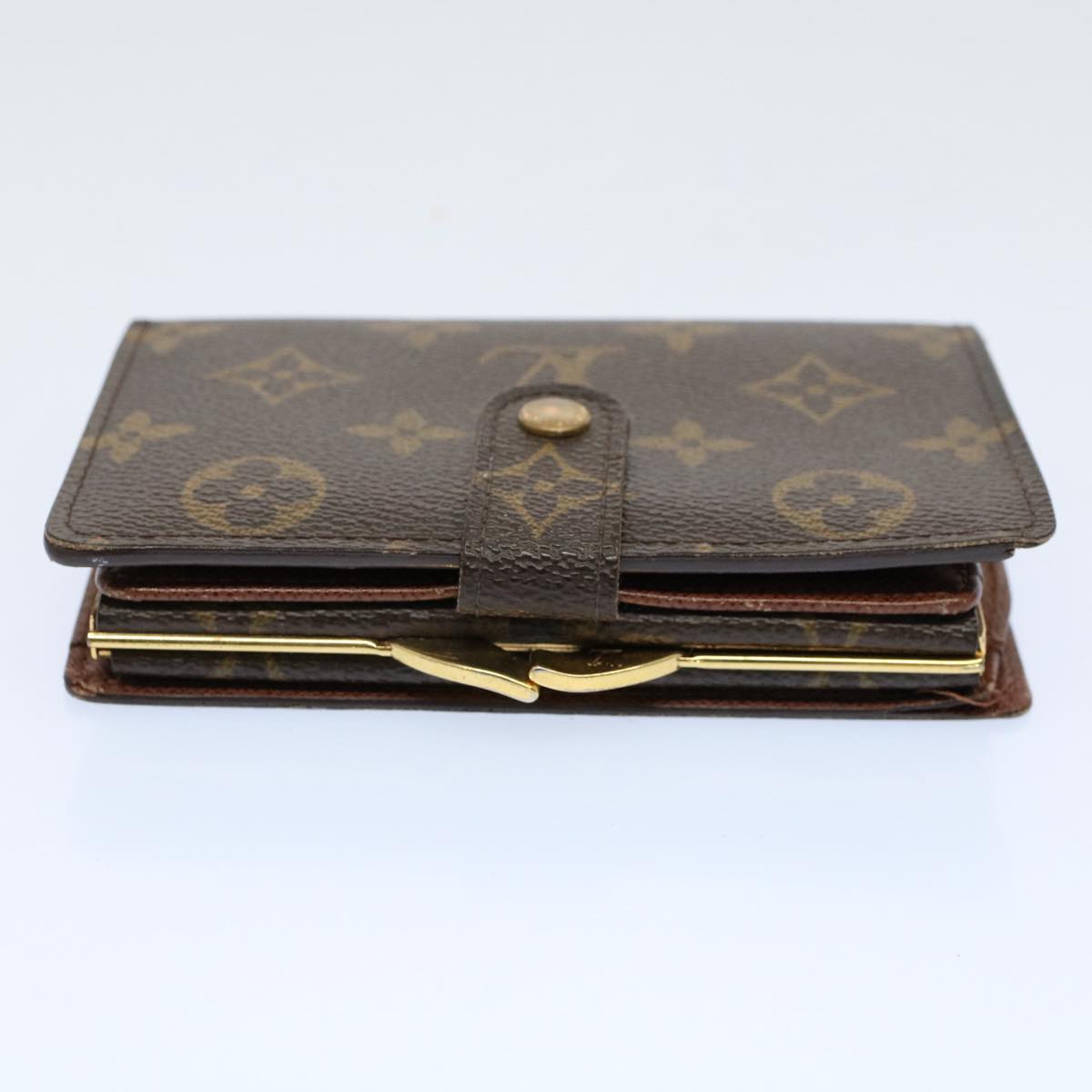 LOUIS VUITTON Monogram Portefeuille Viennois Bifold Wallet M61674 Auth 54070