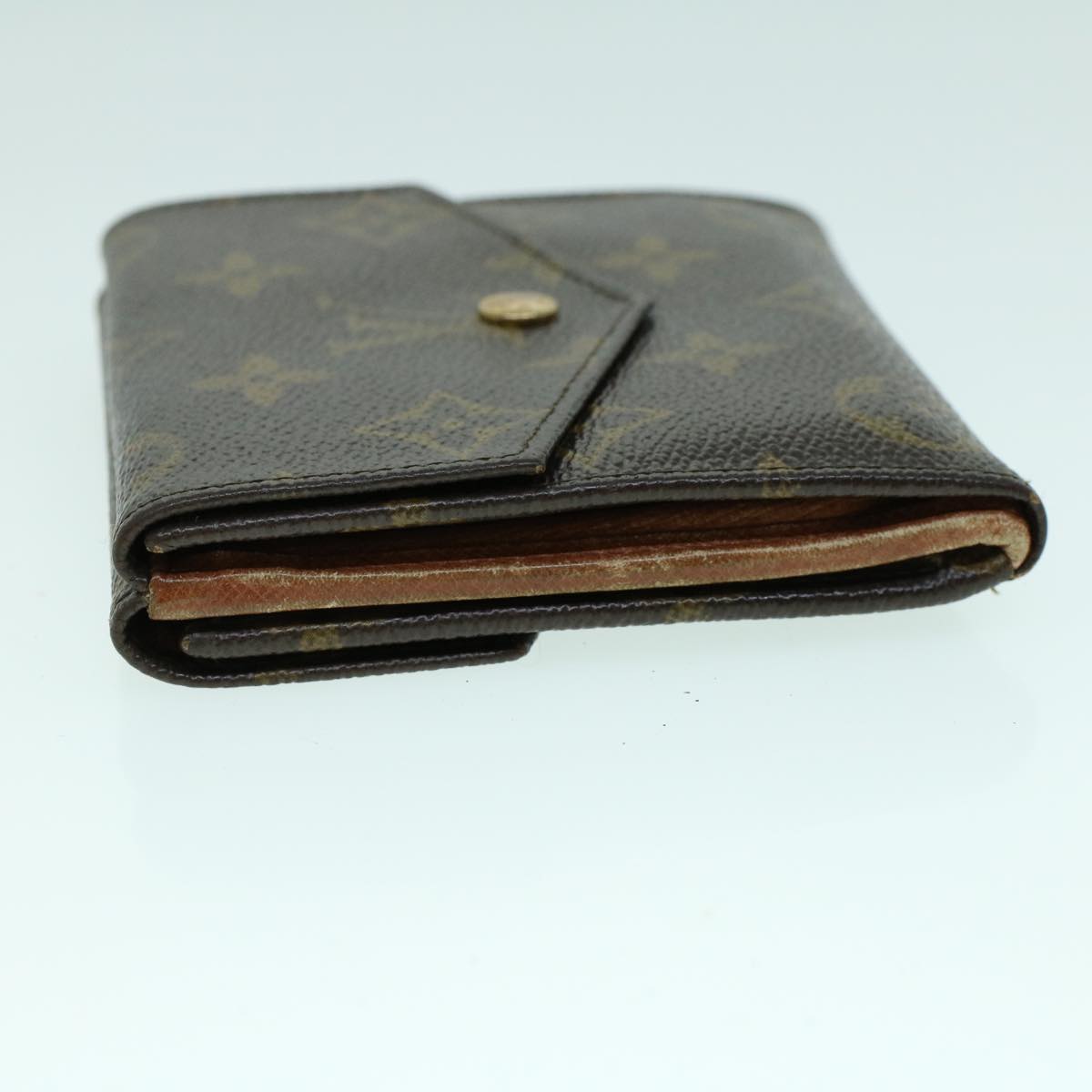 LOUIS VUITTON Monogram Portefeuille Elise Wallet M61654 LV Auth 54079