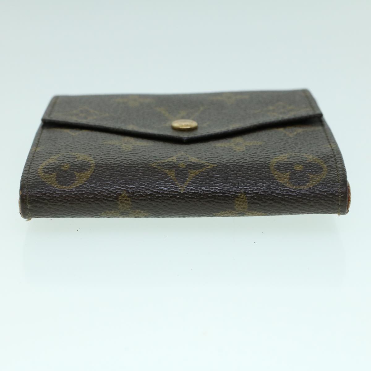 LOUIS VUITTON Monogram Portefeuille Elise Wallet M61654 LV Auth 54079