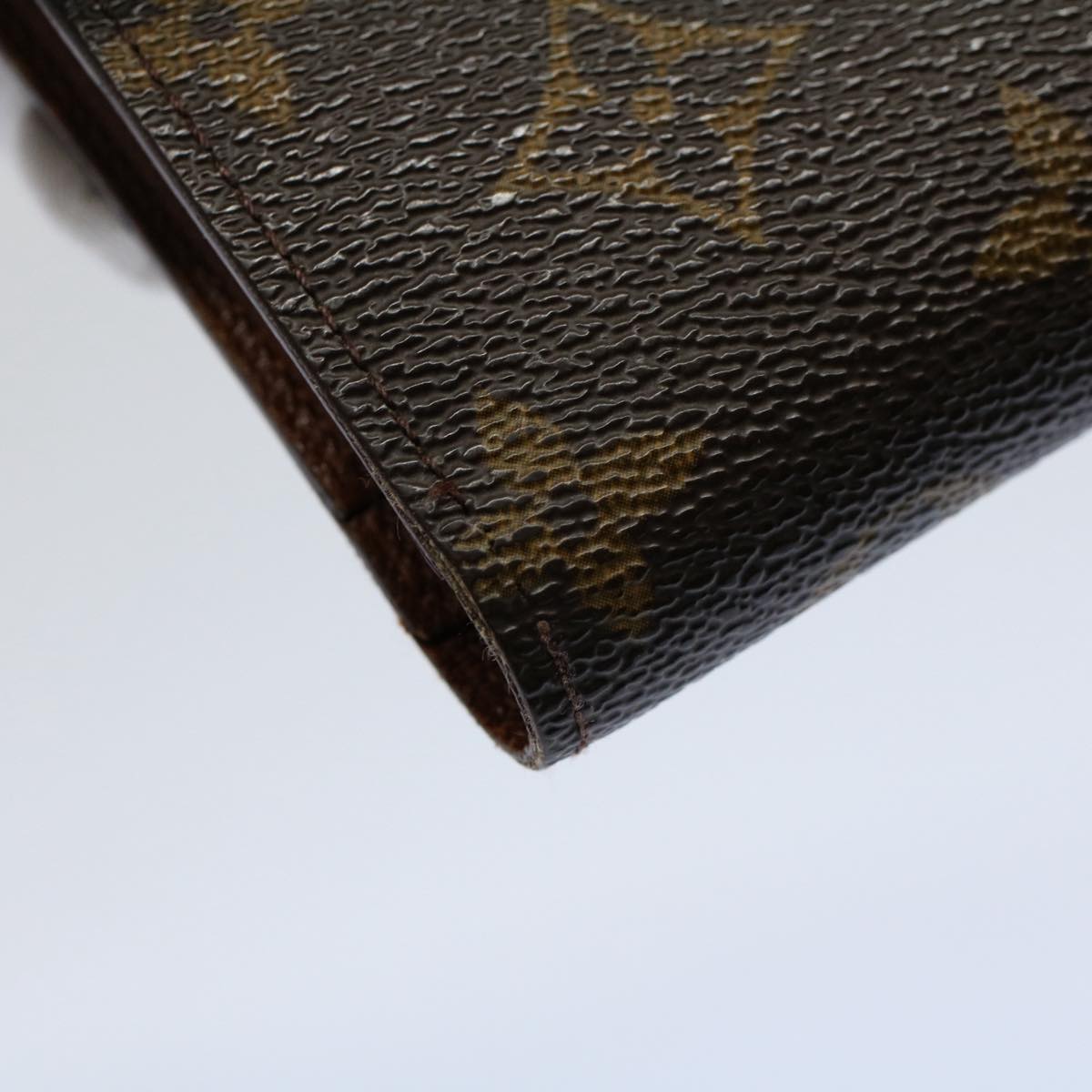 LOUIS VUITTON Monogram Porte Monnaie Billets Viennois Wallet M61663 Auth 54082