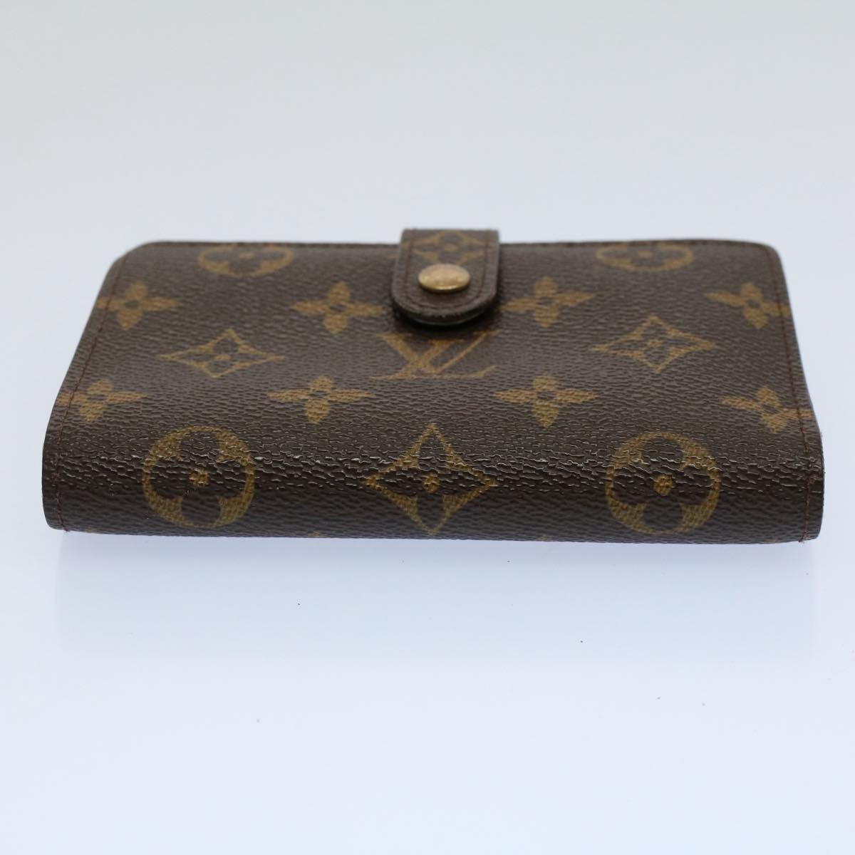 LOUIS VUITTON Monogram Porte Monnaie Billets Viennois Wallet M61663 Auth 54082