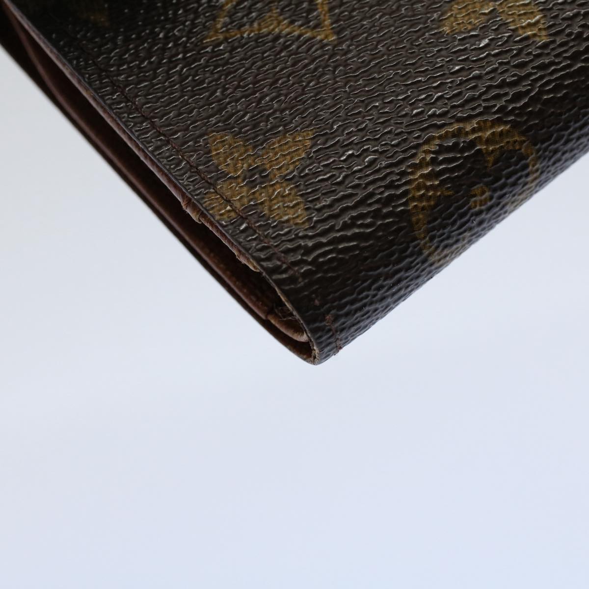 LOUIS VUITTON Monogram Porte Monnaie Billets Viennois Wallet M61663 Auth 54082