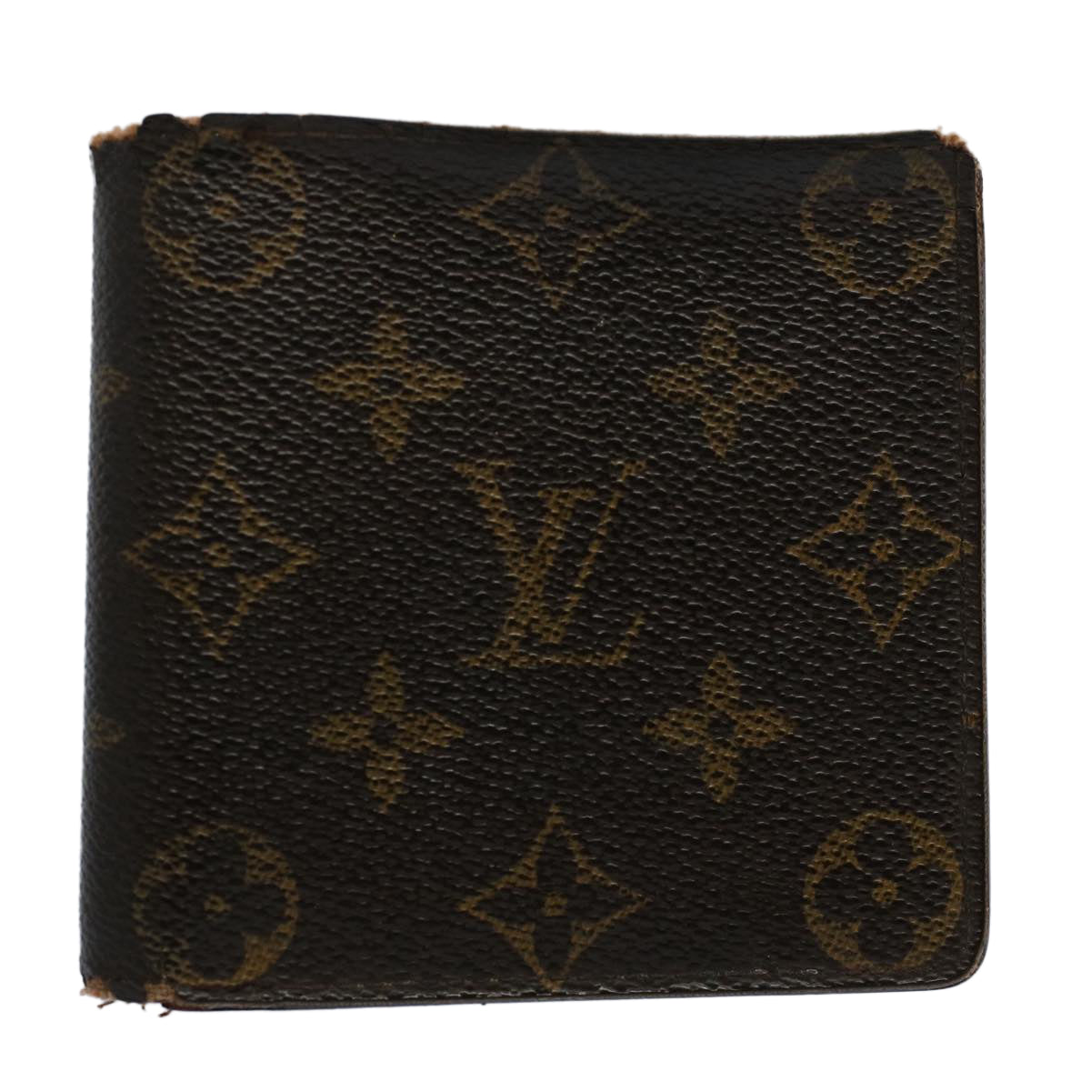 LOUIS VUITTON Monogram Portefeuille Marco Bifold Wallet M61675 LV Auth 54093