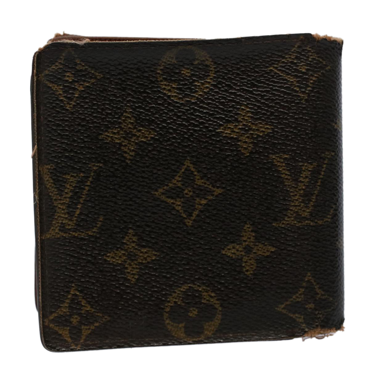 LOUIS VUITTON Monogram Portefeuille Marco Bifold Wallet M61675 LV Auth 54093