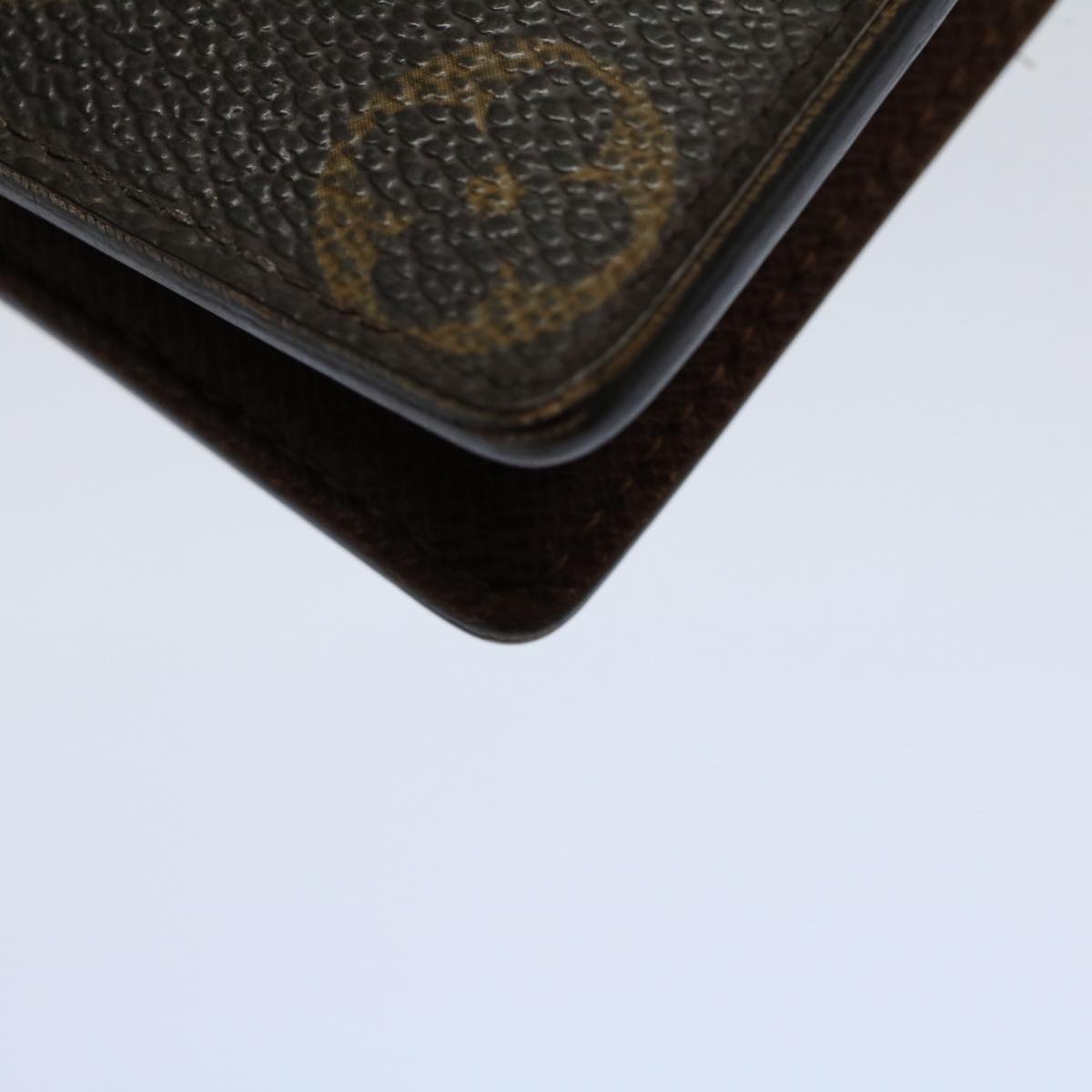 LOUIS VUITTON Monogram Portefeuille Marco Bifold Wallet M61675 LV Auth 54093