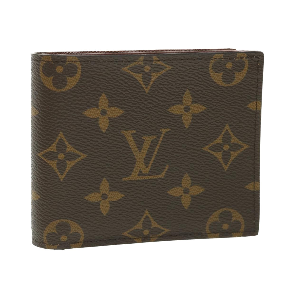 LOUIS VUITTON Monogram Portefeuille Marco NM Bifold Wallet M62288 LV Auth 54191A