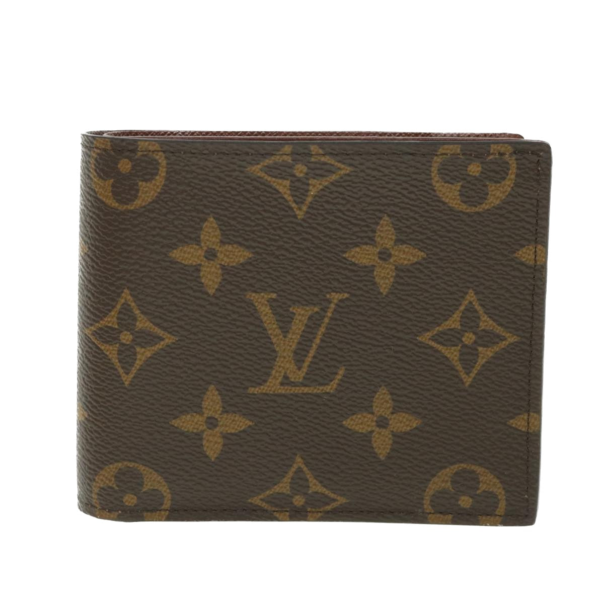 LOUIS VUITTON Monogram Portefeuille Marco NM Bifold Wallet M62288 LV Auth 54191A