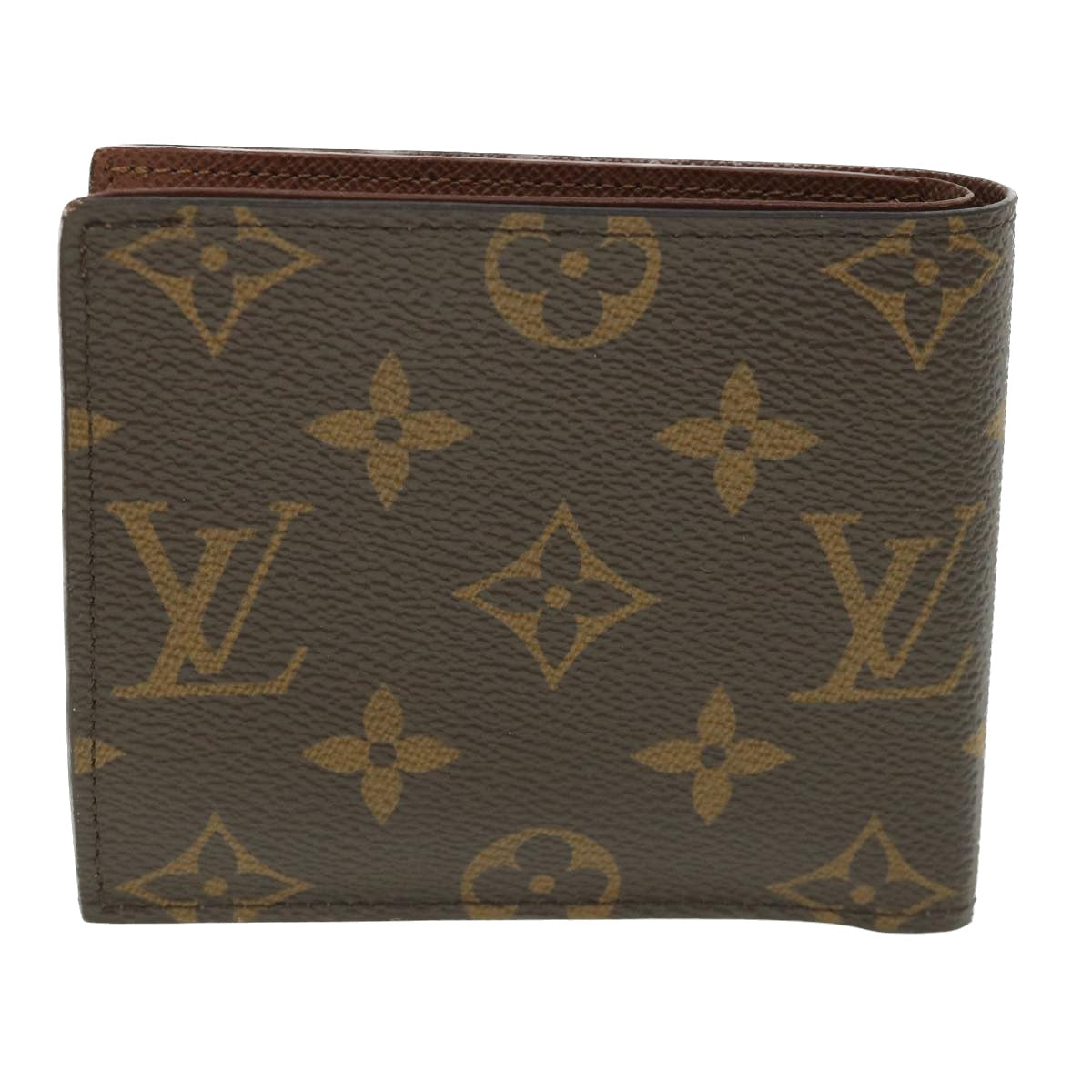 LOUIS VUITTON Monogram Portefeuille Marco NM Bifold Wallet M62288 LV Auth 54191A