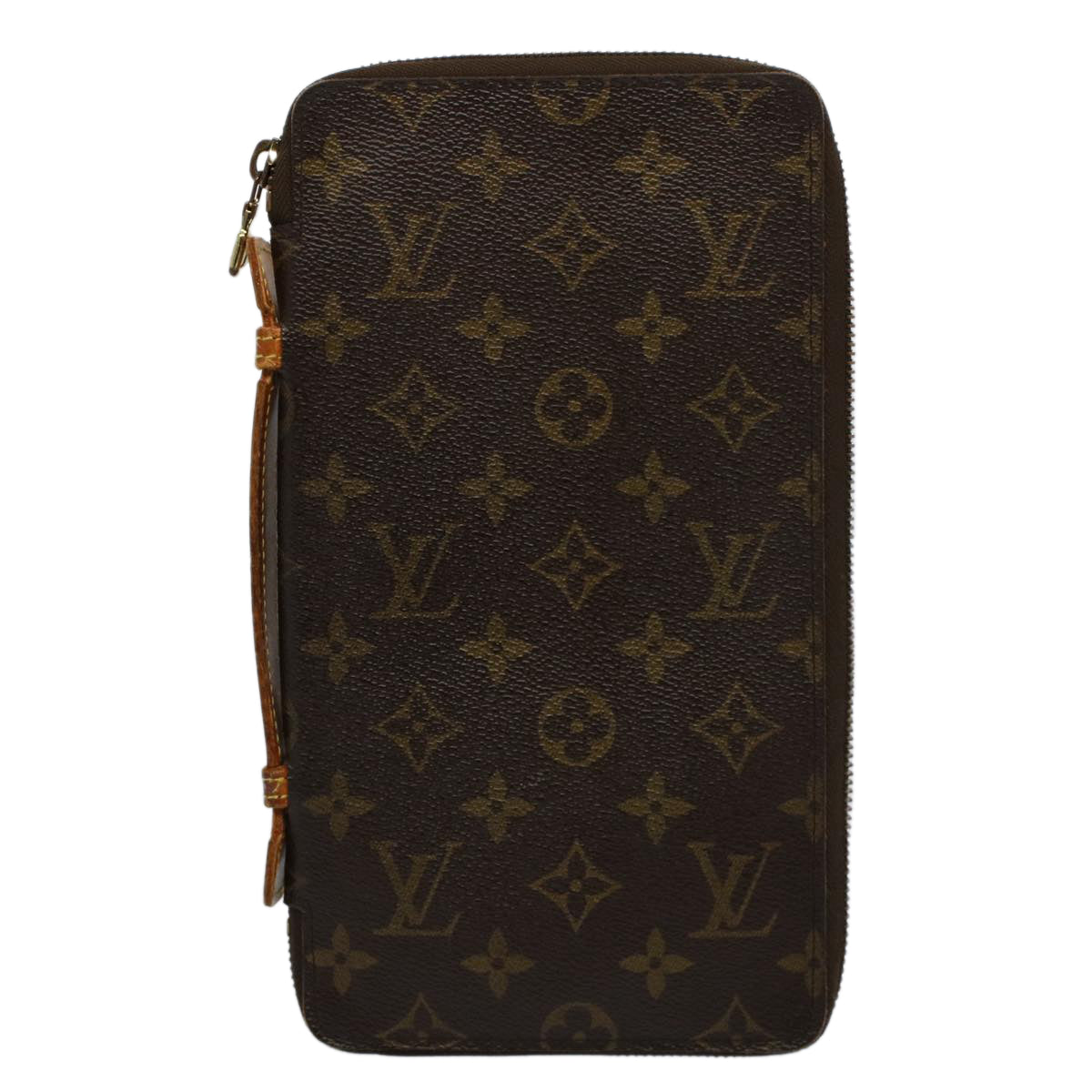 LOUIS VUITTON Monogram Organizer De Voyage Travel Case M60119 LV Auth 54210