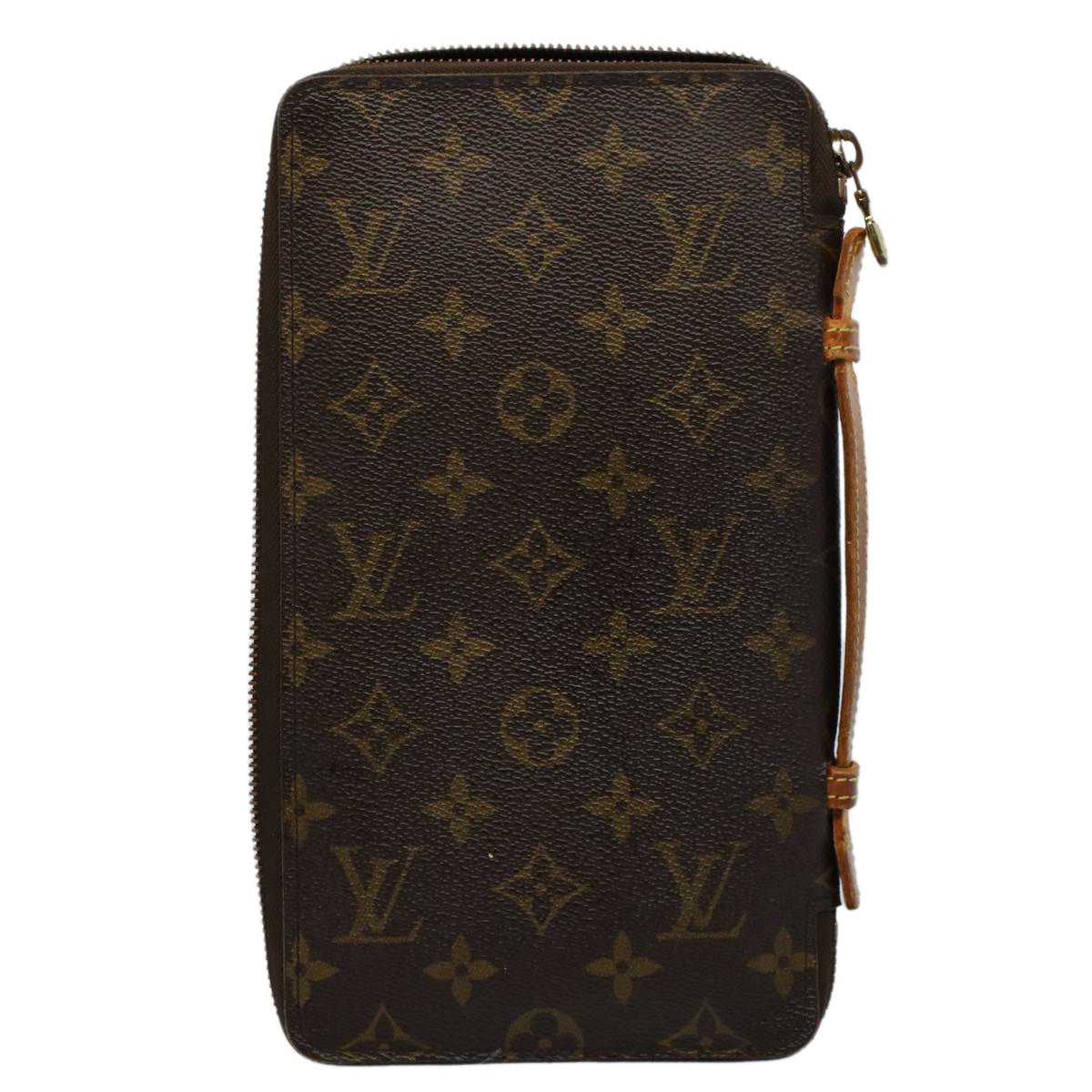 LOUIS VUITTON Monogram Organizer De Voyage Travel Case M60119 LV Auth 54210