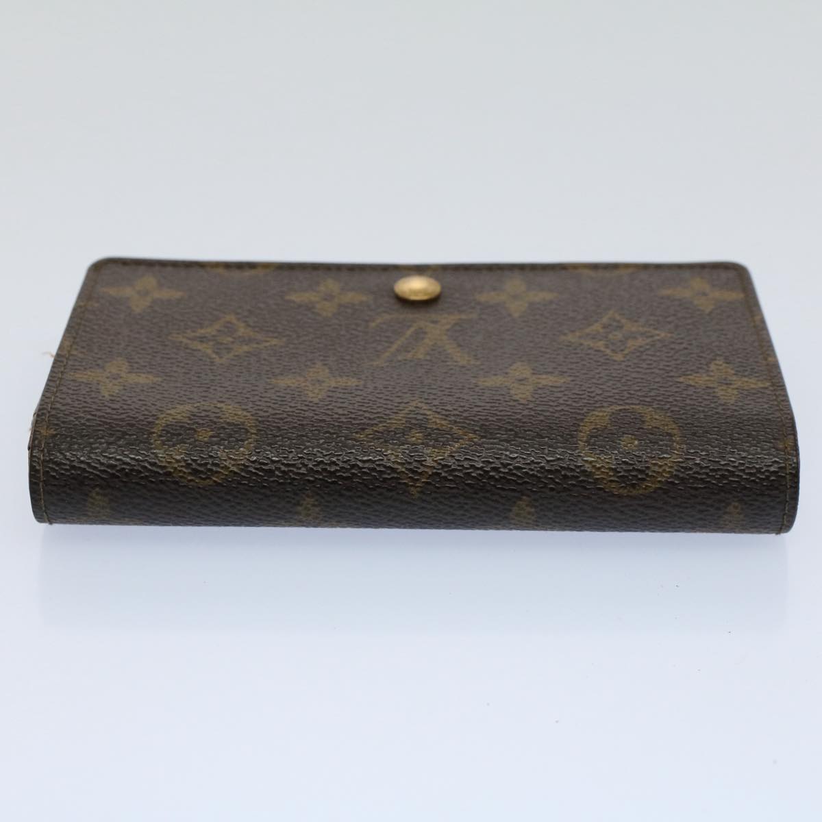 LOUIS VUITTON Monogram Porte Monnaie Billets Tresor Wallet M61730 LV Auth 54223