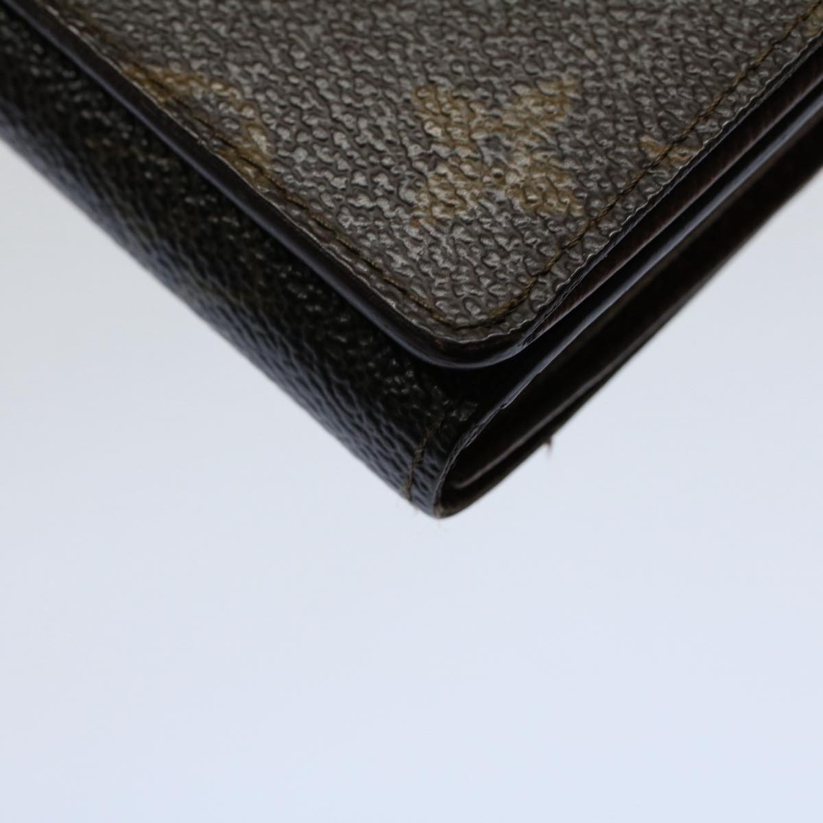 LOUIS VUITTON Monogram Porte Monnaie Billets Tresor Wallet M61730 LV Auth 54223