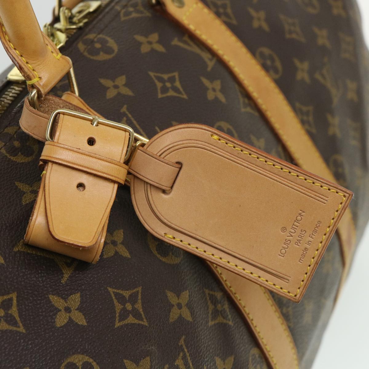 LOUIS VUITTON Monogram Keepall 45 Boston Bag M41428 LV Auth 54259