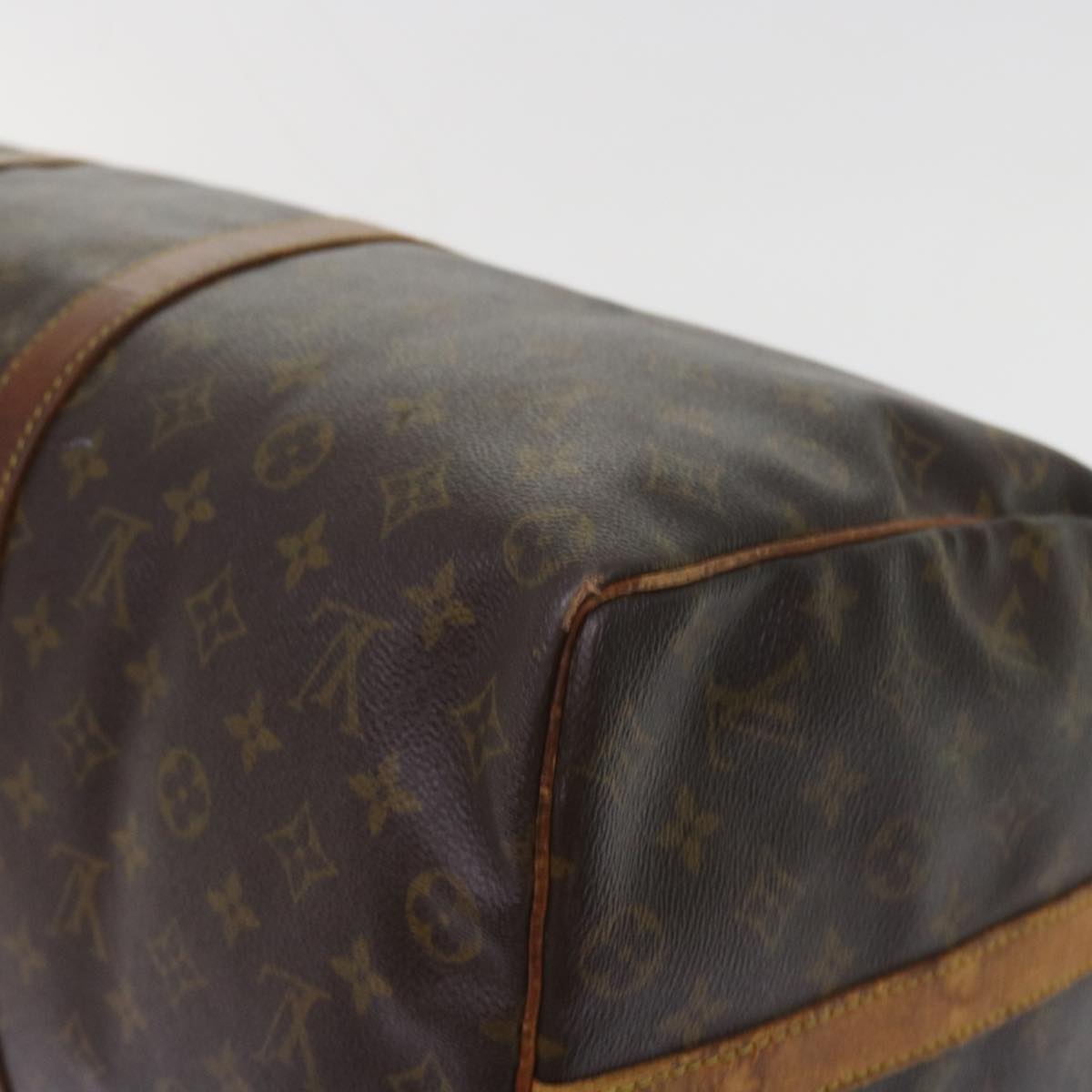 LOUIS VUITTON Monogram Keepall Bandouliere 50 Boston Bag M41416 LV Auth 54487