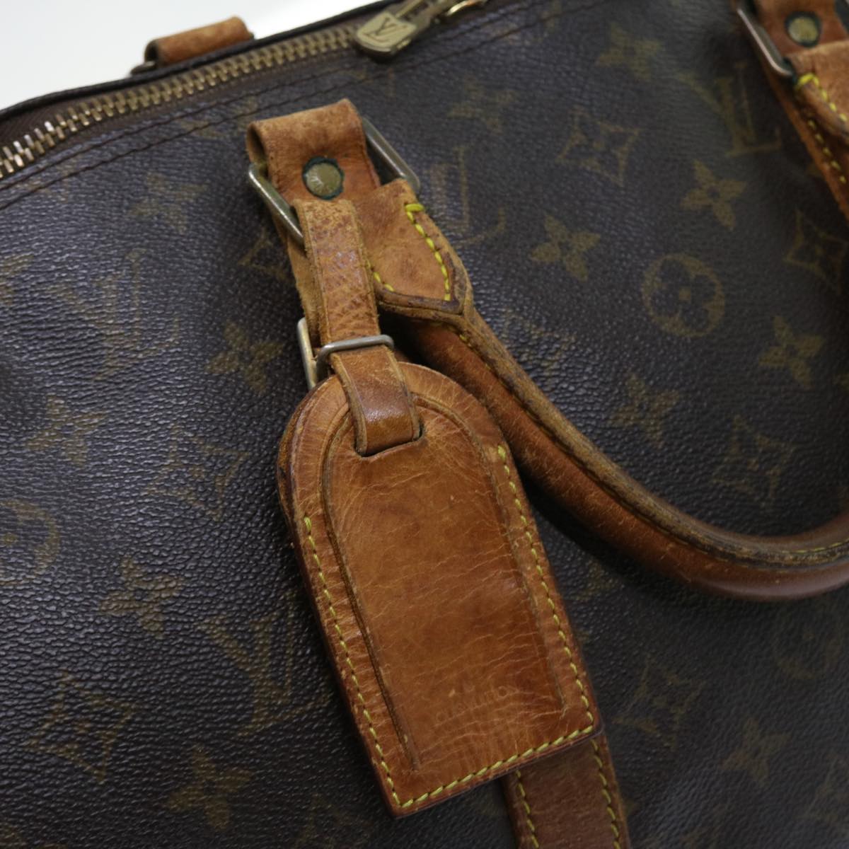 LOUIS VUITTON Monogram Keepall Bandouliere 50 Boston Bag M41416 LV Auth 54487