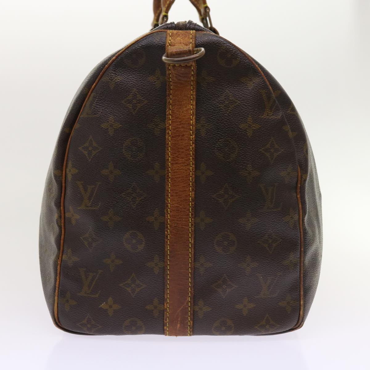 LOUIS VUITTON Monogram Keepall Bandouliere 50 Boston Bag M41416 LV Auth 54487