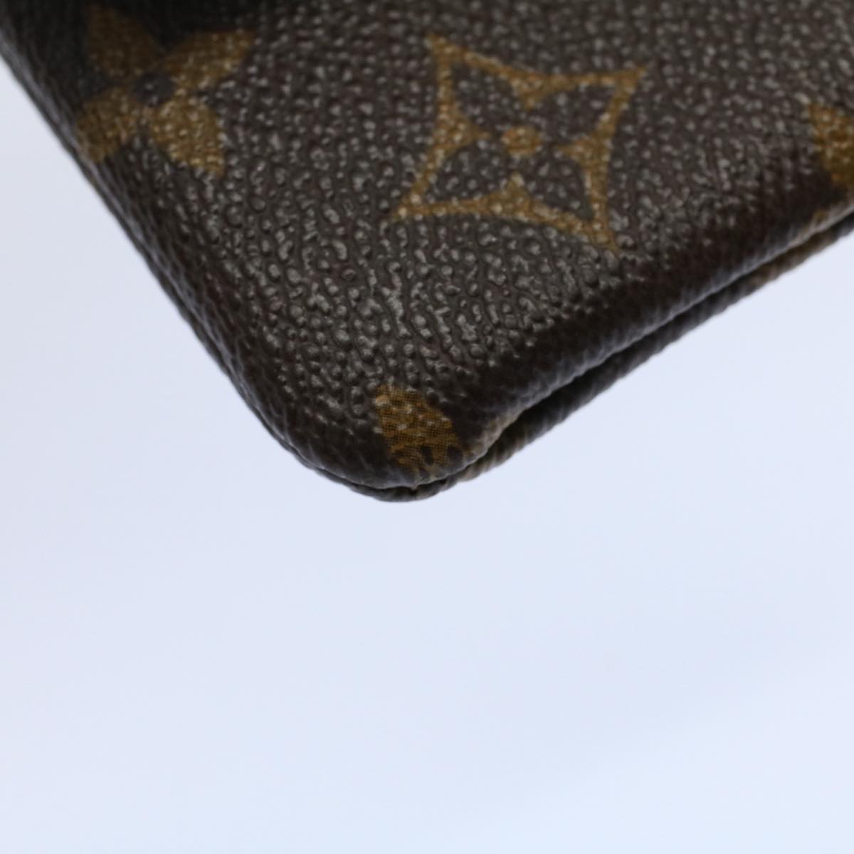 LOUIS VUITTON Monogram Pochette Cles Coin Purse M62650 LV Auth 54498