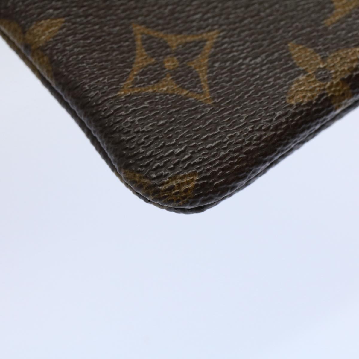 LOUIS VUITTON Monogram Pochette Cles Coin Purse M62650 LV Auth 54498