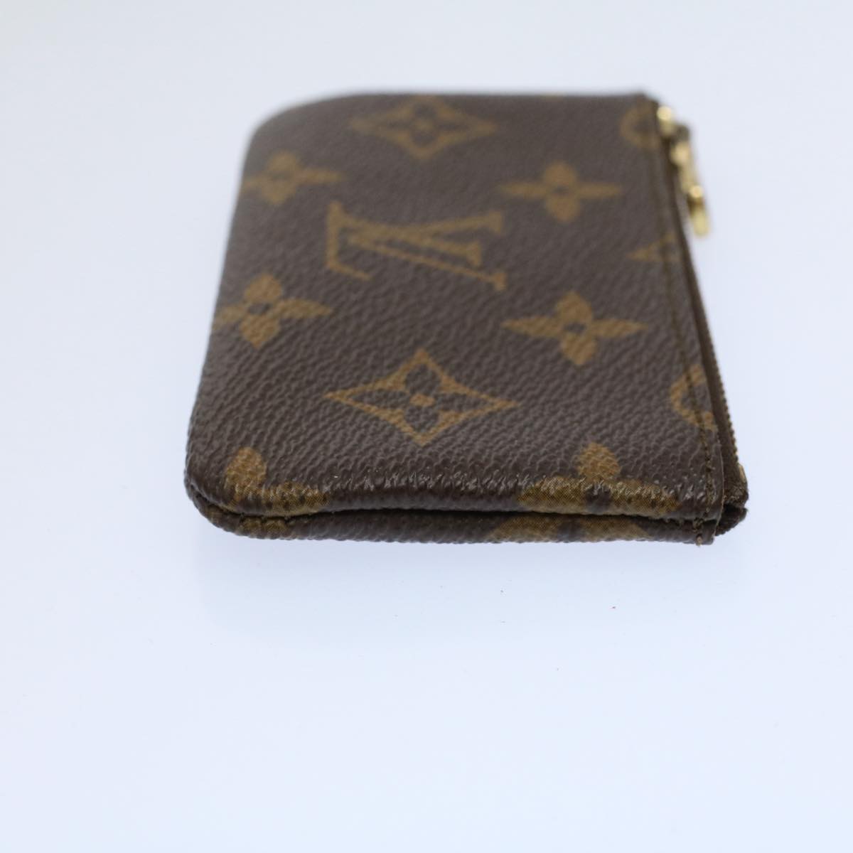 LOUIS VUITTON Monogram Pochette Cles Coin Purse M62650 LV Auth 54498