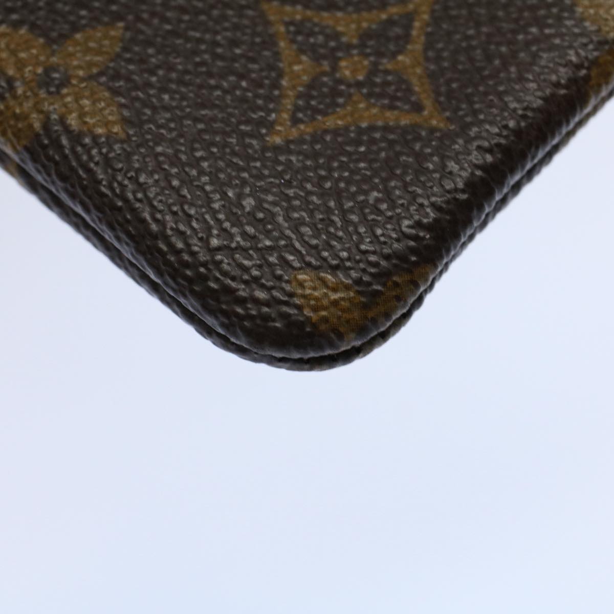 LOUIS VUITTON Monogram Pochette Cles Coin Purse M62650 LV Auth 54498