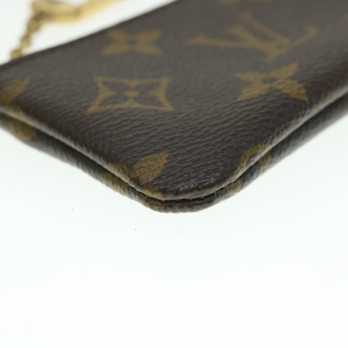 LOUIS VUITTON Monogram Pochette Cles Coin Purse M62650 LV Auth 54524