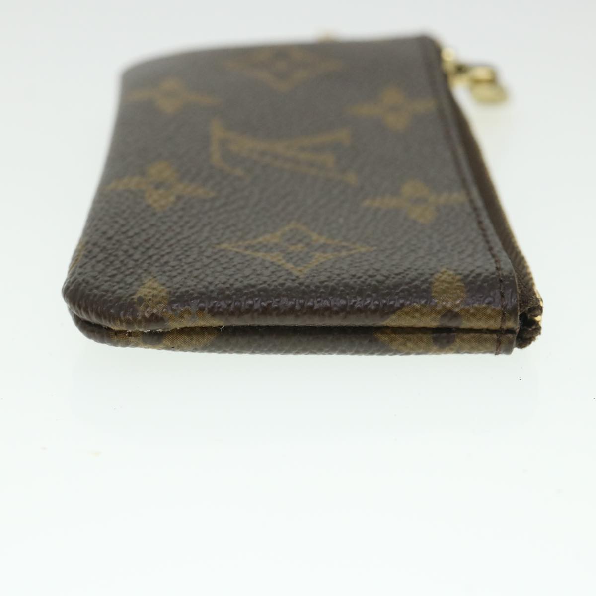 LOUIS VUITTON Monogram Pochette Cles Coin Purse M62650 LV Auth 54524