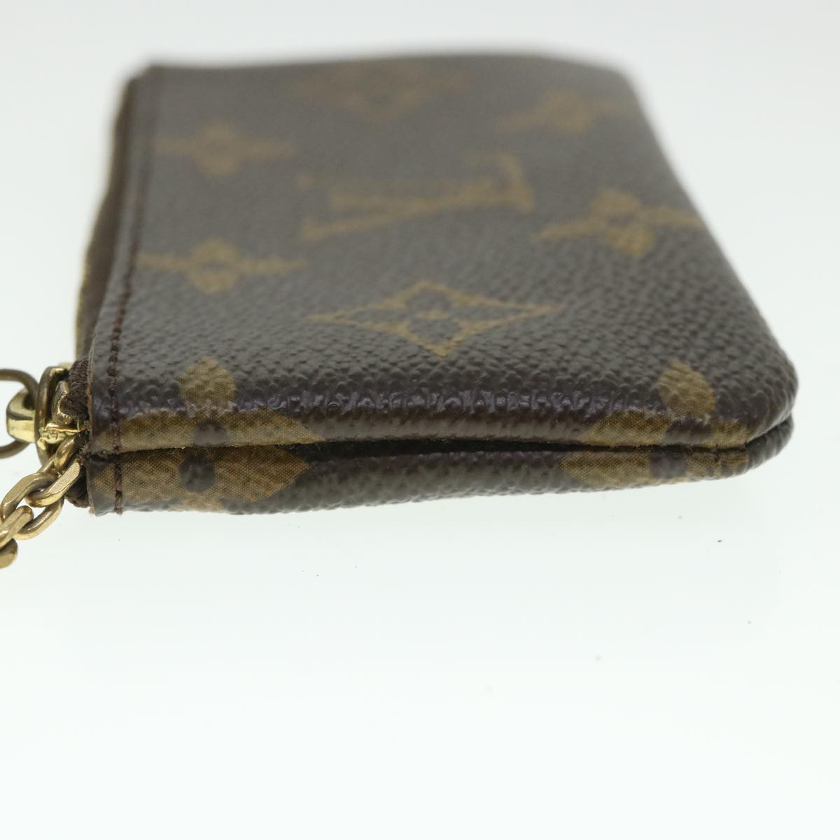 LOUIS VUITTON Monogram Pochette Cles Coin Purse M62650 LV Auth 54524