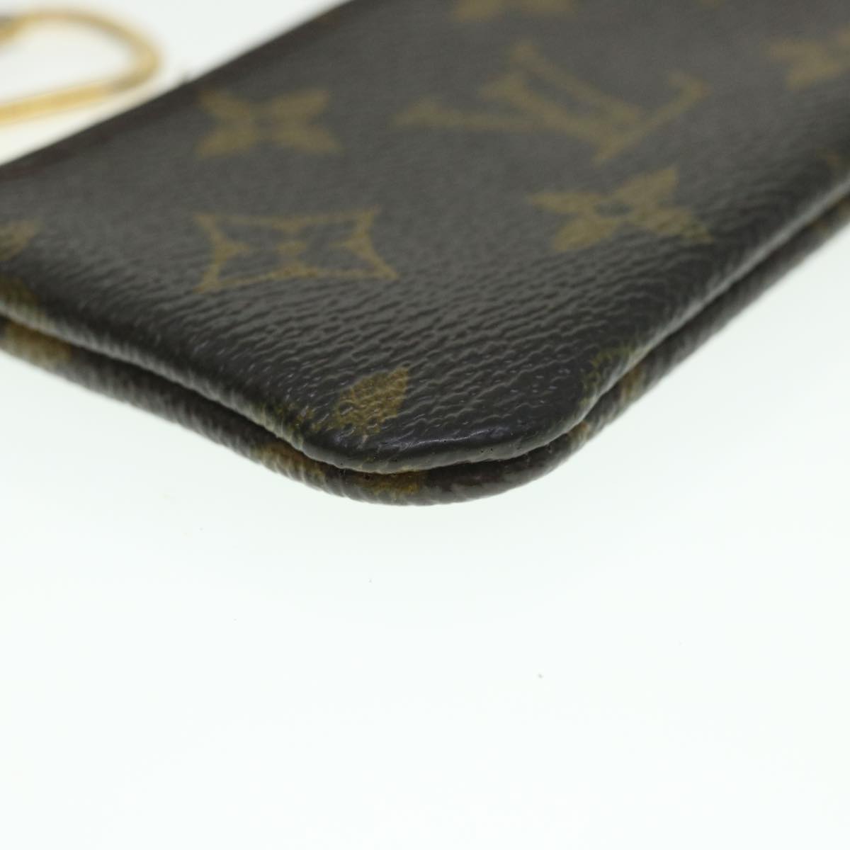 LOUIS VUITTON Monogram Pochette Cles Coin Purse M62650 LV Auth 54525