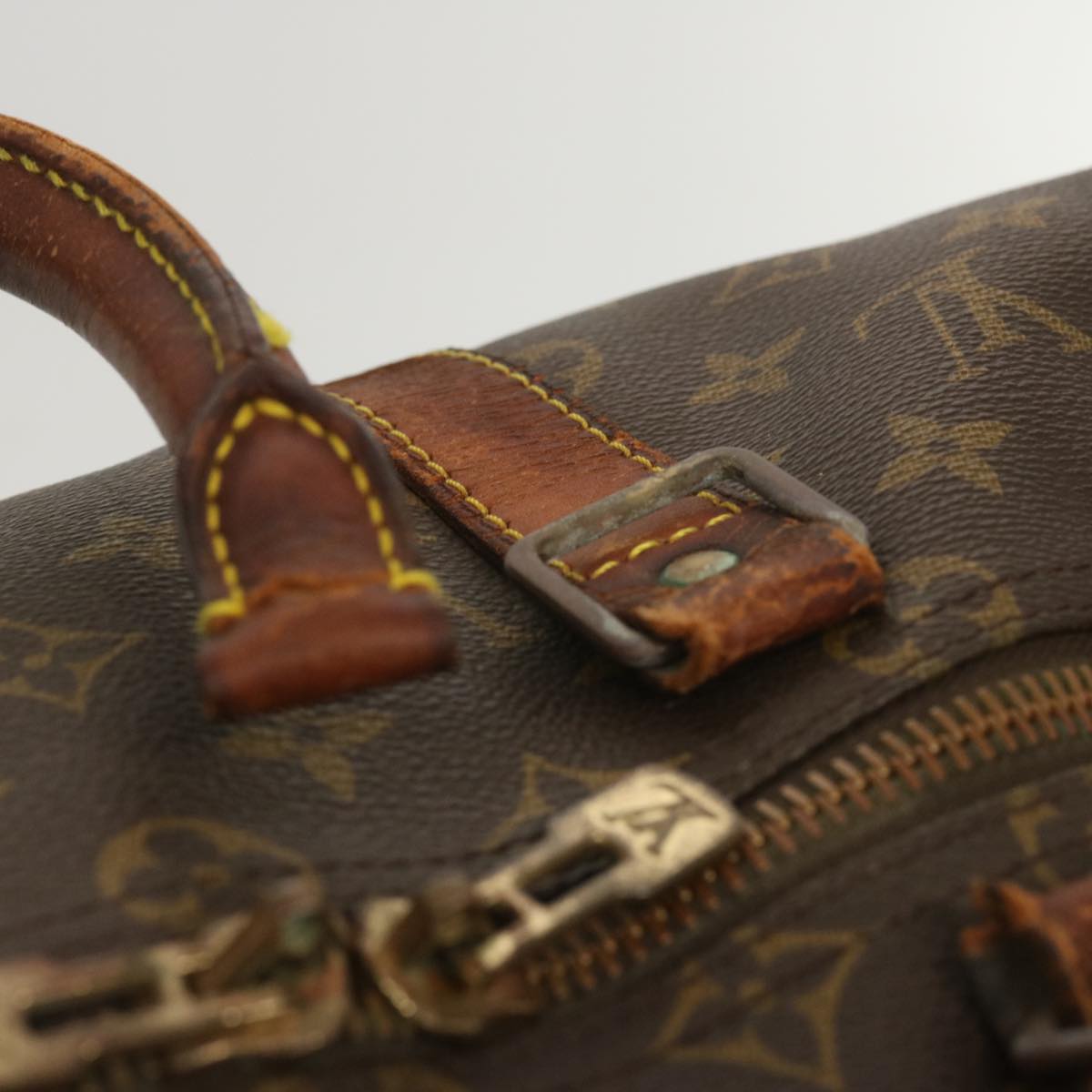 LOUIS VUITTON Monogram Keepall 50 Boston Bag M41426 LV Auth 54618